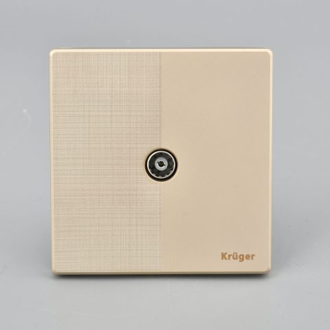 E63 Tv Socket Gold