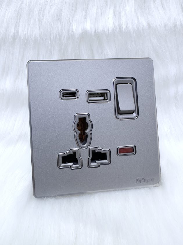 13amp single socket