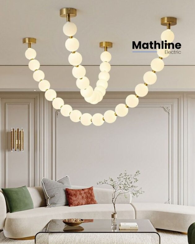 OSLO SINGLE CHANDELIER LARGE - Image 2