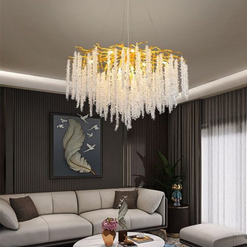 LUXIA CRYSTAL CHANDELIER MID